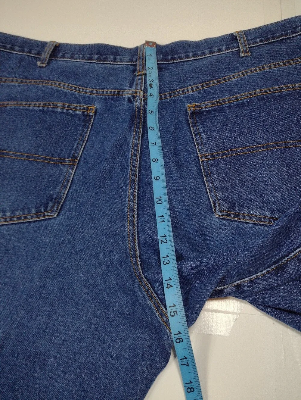 Faded Glory Men's jeans Dark Blue Denim Shorts. (46)